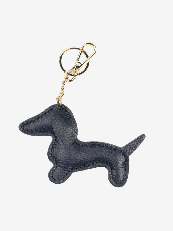 BRELOK HEGO'S Milano CANE MARTELLATO BLU NAVY