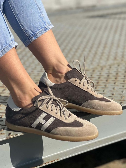 SNEAKERSY HEGO'S Milano R01 H C.DK/BEIGE/TAUPE