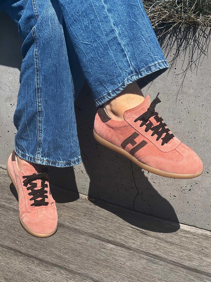 SNEAKERSY HEGO'S Milano R01 H OLD ROSE/COFFE