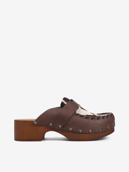 KLAPKI HEGO'S Milano 946 BOSTON BROWN