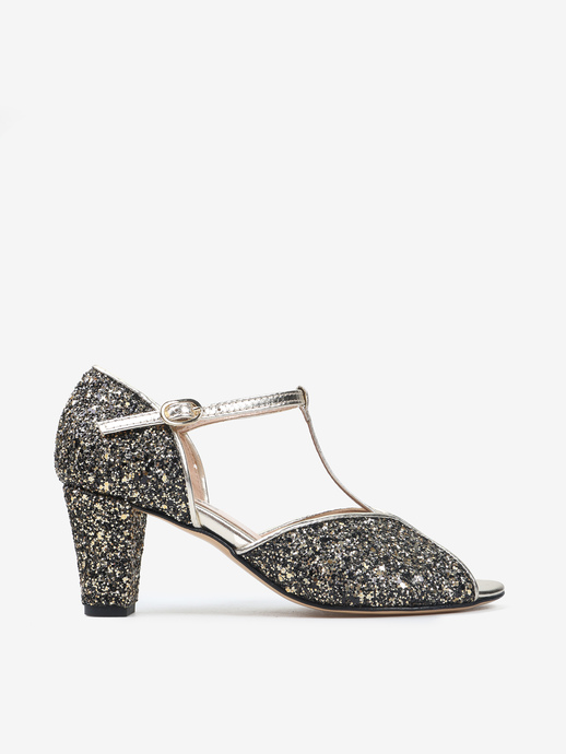 CZÓŁENKA HEGO'S Milano 2471 GLITTER 121 PLATINO