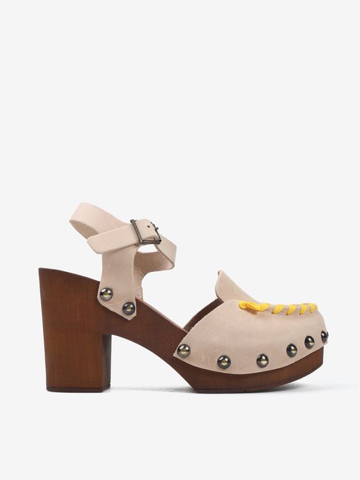 KLAPKI HEGO'S Milano 952 CRAZY BEIGE