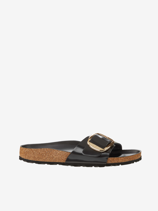 KLAPKI BIRKENSTOCK MADRID BB SHINE BLACK