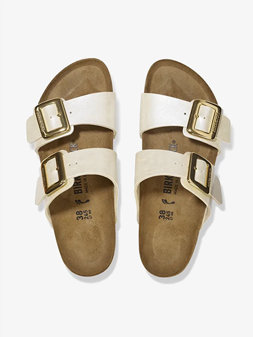KLAPKI BIRKENSTOCK SYDNEY CB BF PEARL WHITE