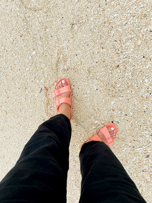 KLAPKI BIRKENSTOCK ARIZONA EVA CORAL PEACH