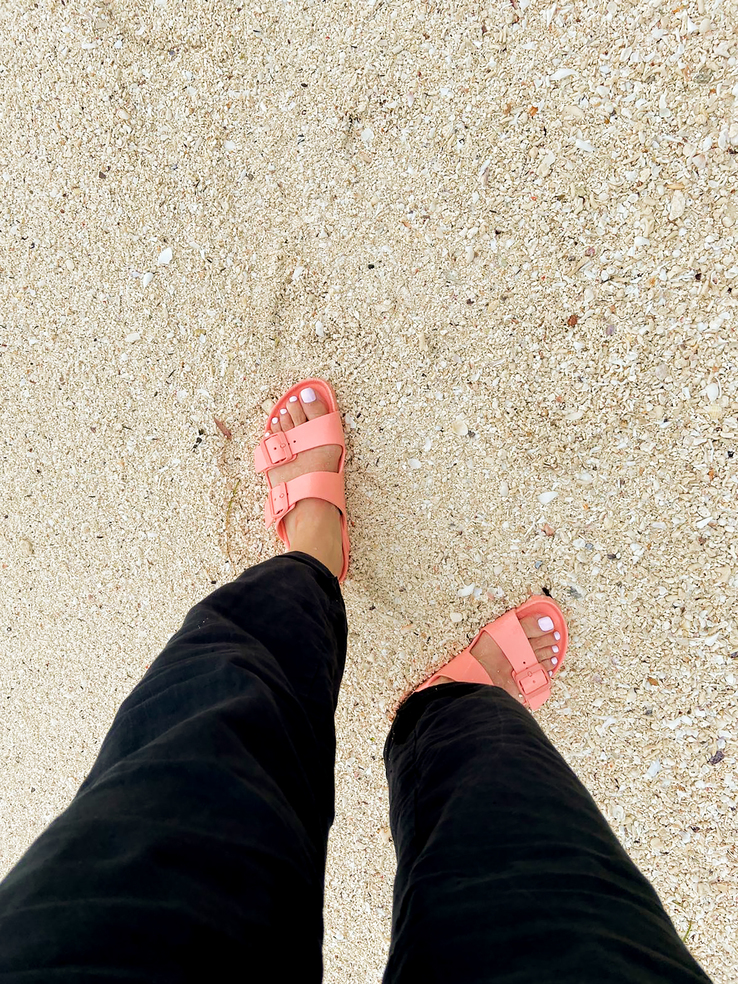KLAPKI BIRKENSTOCK ARIZONA EVA CORAL PEACH