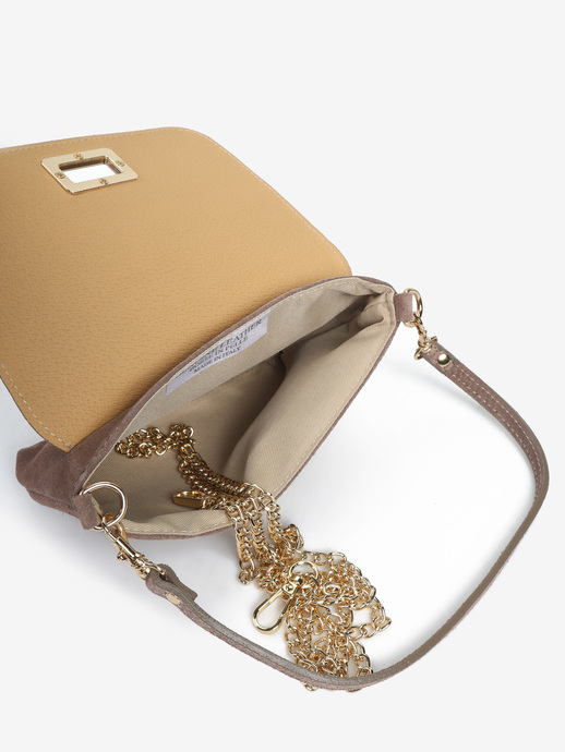 TOREBKA DAMSKA HEGO'S Milano 1358C CROSTA TAUPE