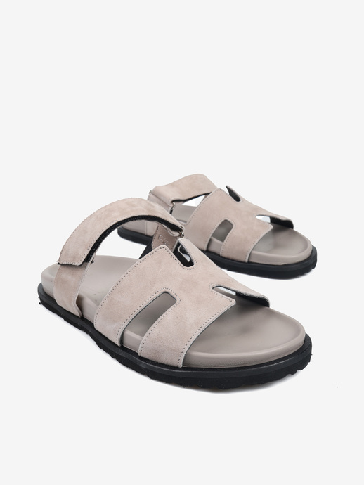 KLAPKI HEGO'S Milano FH01 CAMOSCIO SABBIA