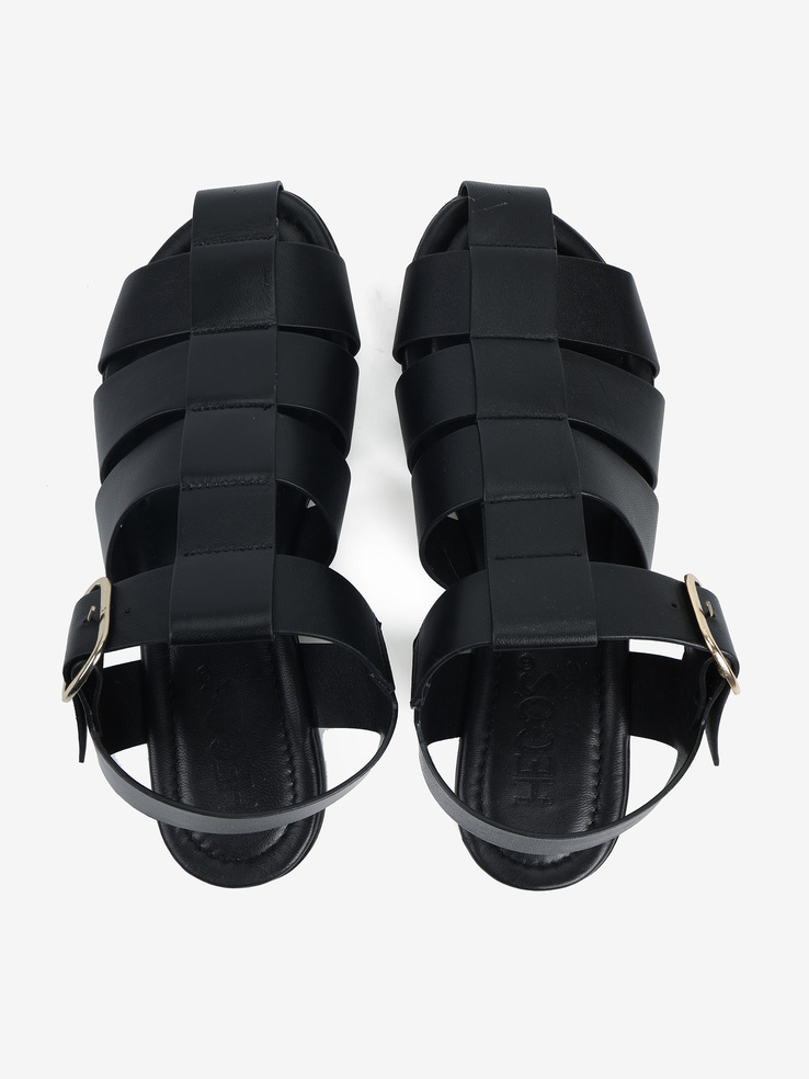 SANDAŁY HEGO'S Milano T1025 VITELLO NERO