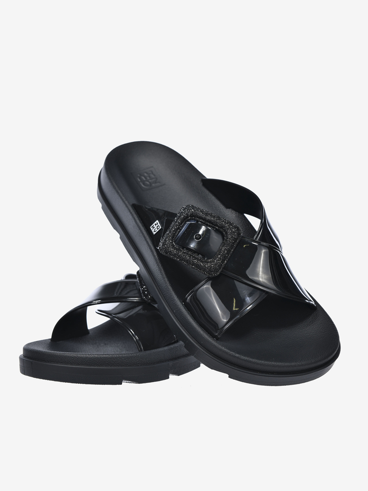 KLAPKI ZAXY RR285047-02064 ZAXY GLITTER BLACK
