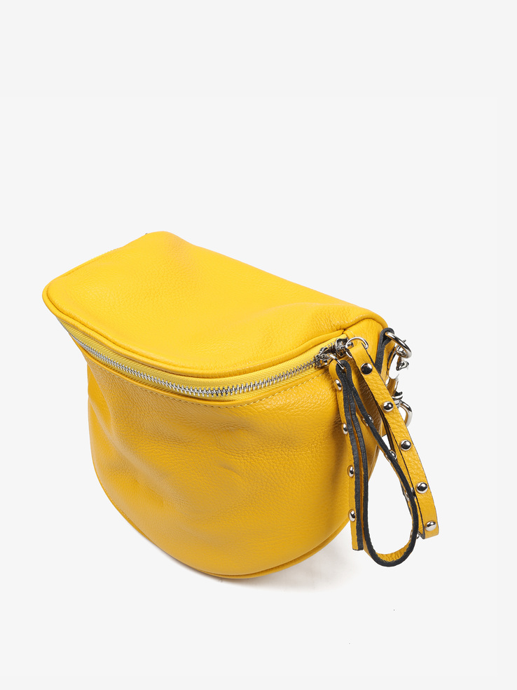 TOREBKA DAMSKA HEGO'S Milano 1272 MARTELLATO GIALLO