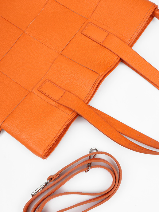 TOREBKA DAMSKA HEGO'S Milano 0010 MARTELLATO ARANCIO