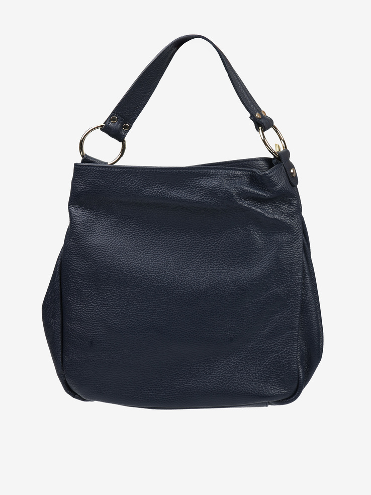 TOREBKA DAMSKA HEGO'S Milano 12125 MARTELLATO BLU NAVY