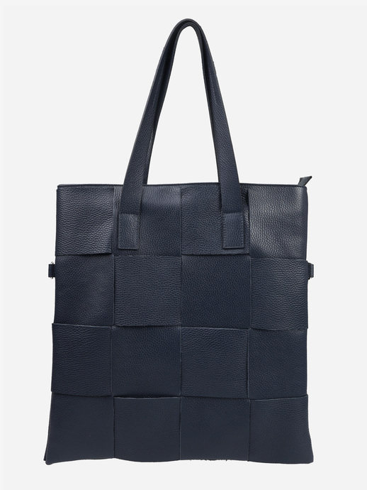 TOREBKA DAMSKA HEGO'S Milano 0010 MARTELLATO BLU NAVY