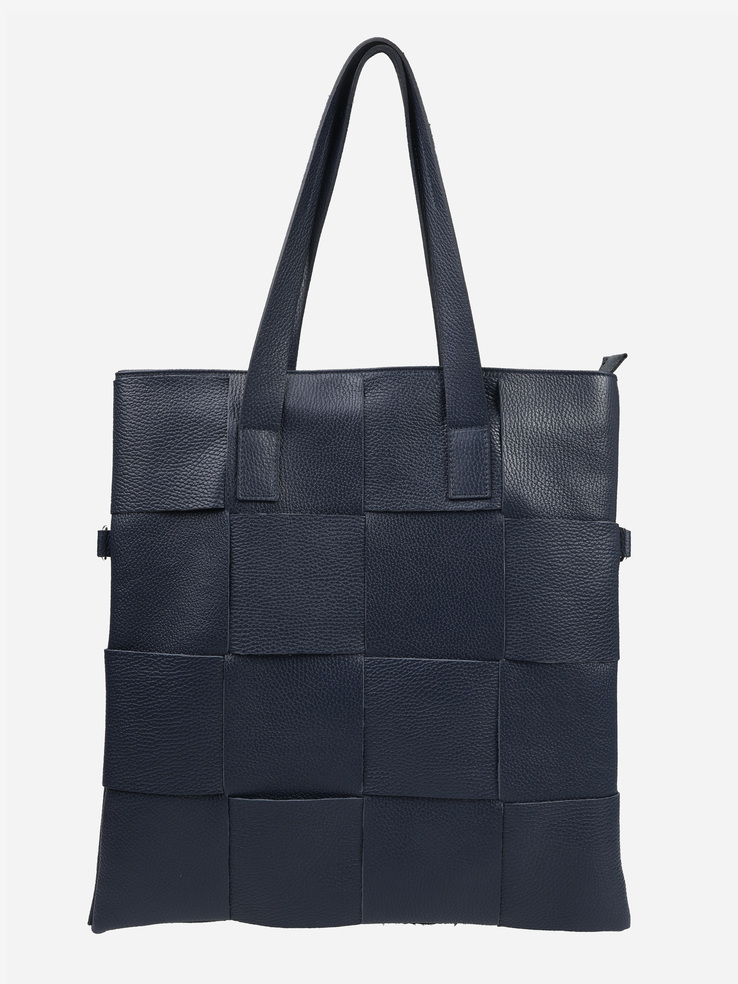 TOREBKA DAMSKA HEGO'S Milano 0010 MARTELLATO BLU NAVY