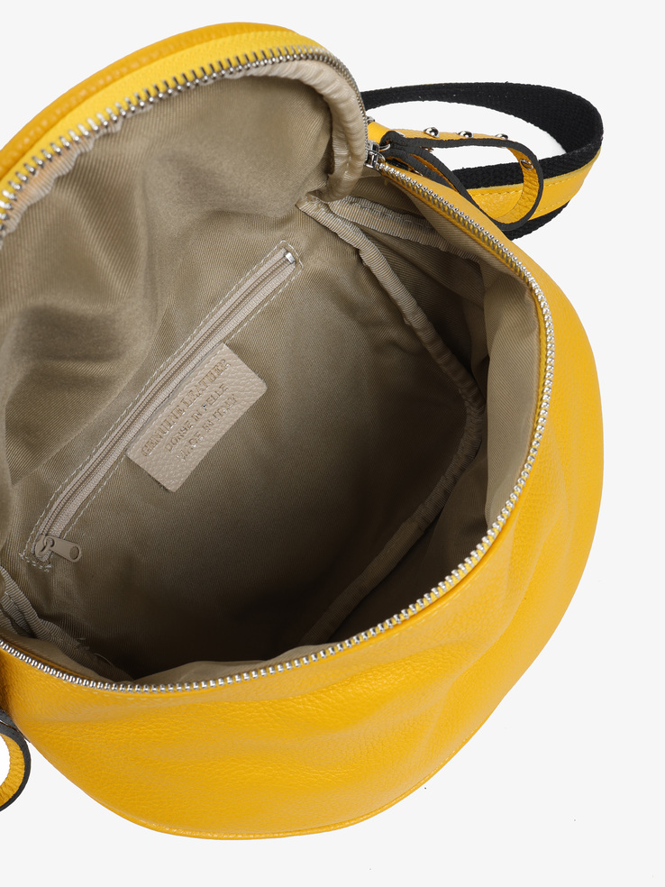 TOREBKA DAMSKA HEGO'S Milano 1272 MARTELLATO GIALLO