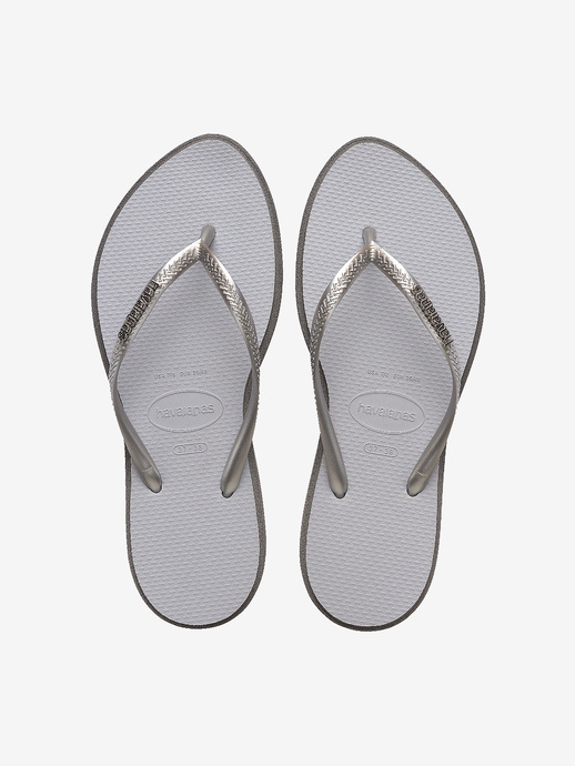 KLAPKI HAVAIANAS HAV SLIM POINT STEEL GREY