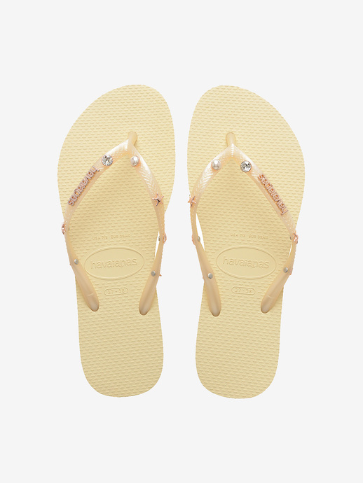 KLAPKI HAVAIANAS HAV SLIM LUXURY AQUA BUTTERCREAM