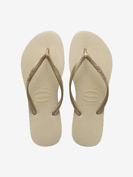 KLAPKI HAVAIANAS HAV.SLIM SAND GREY/LIGHT GOLDEN