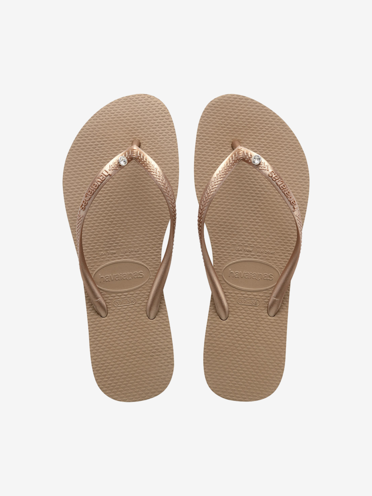KLAPKI HAVAIANAS HAV.SLIM CRYS.SW II ROSE GOLD