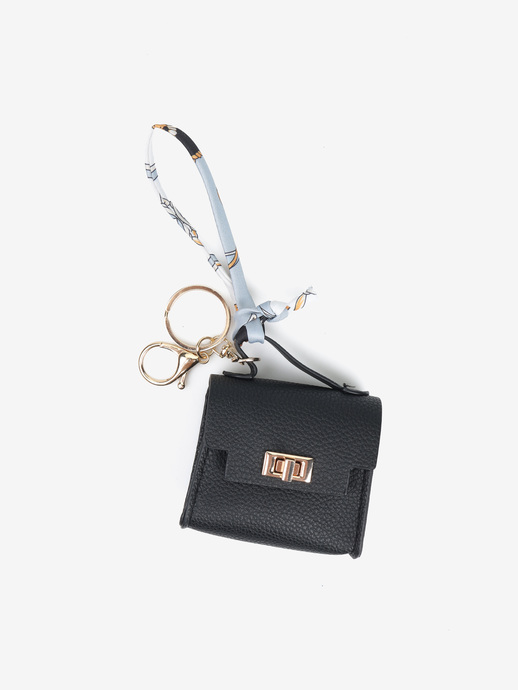 BRELOK HEGO'S Milano BRELOK BORSA NERO