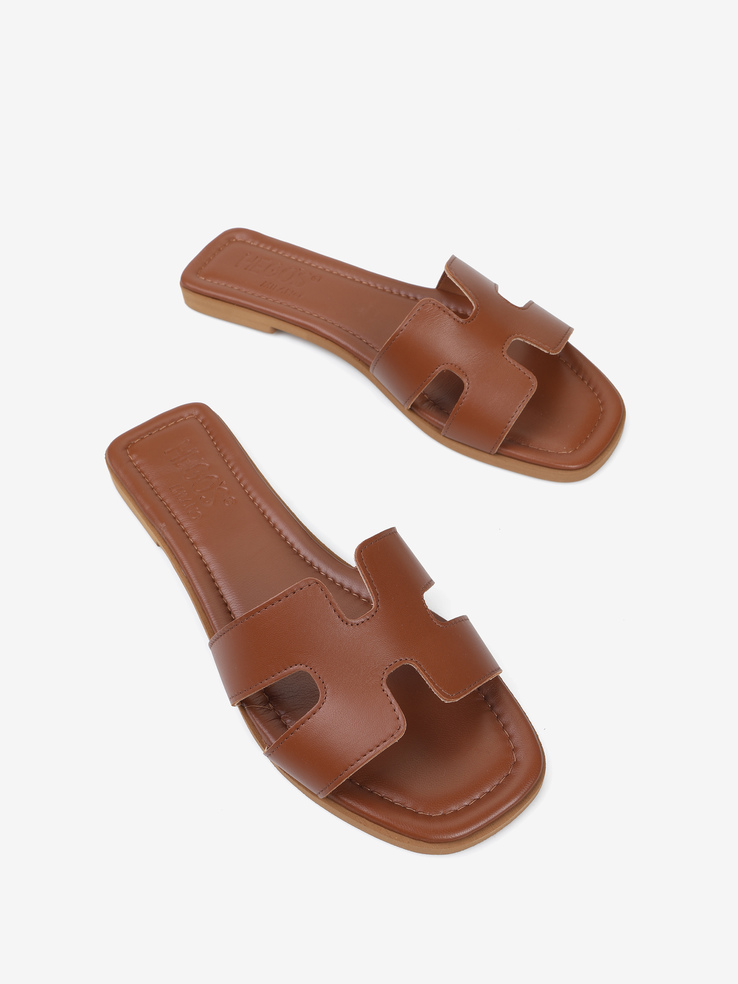 KLAPKI HEGO'S Milano NEW H NAPPA CUOIO