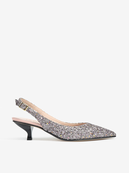 SZPILKI HEGO'S Milano 1913 GLITTER 079 LILLA