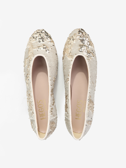 BALERINY HEGO'S Milano 1868 PAILLETTES  069 ARG