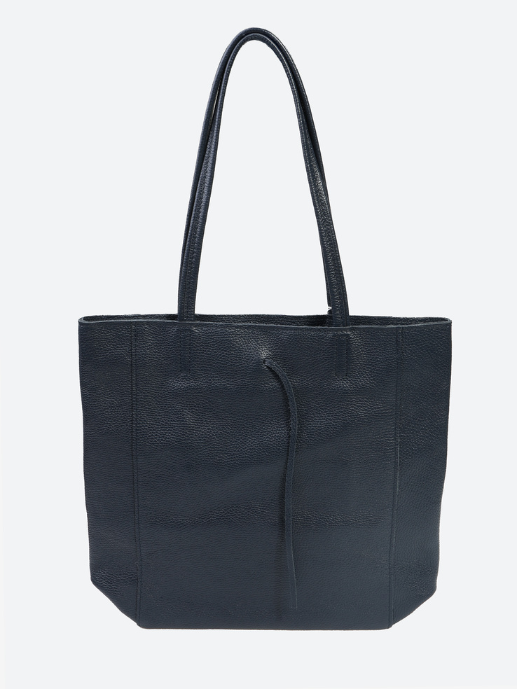 TOREBKA DAMSKA HEGO'S Milano 1607 MARTELLATO BLU NAVY