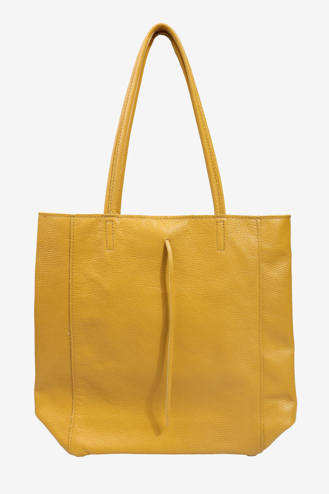 TOREBKA DAMSKA HEGO'S Milano 1607 MARTELLATO GIALLO