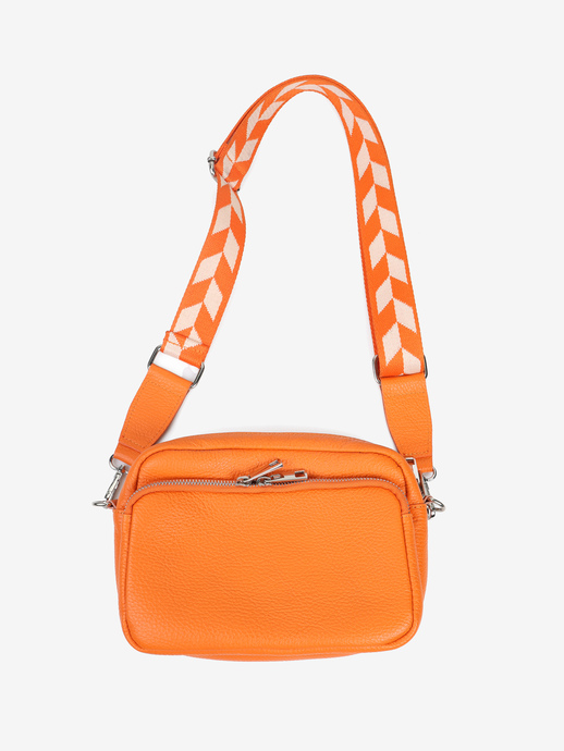 TOREBKA DAMSKA HEGO'S Milano 2199 MARTELLATO ARANCIO