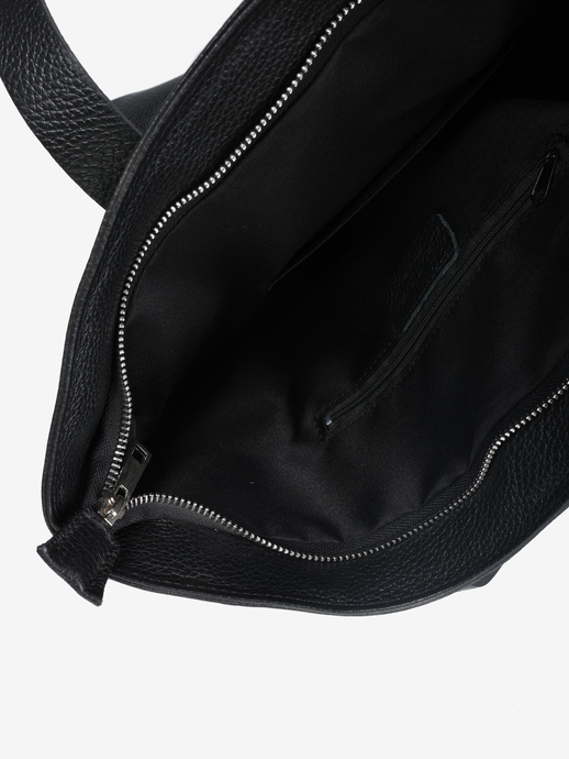 TOREBKA DAMSKA HEGO'S Milano 0010 MARTELLATO NERO