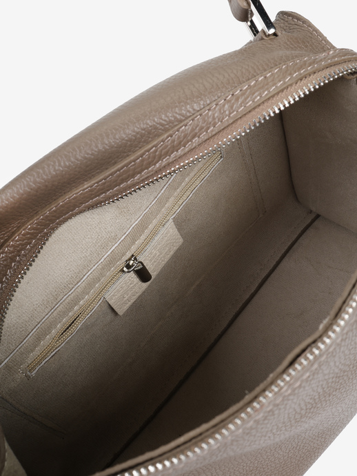 TOREBKA DAMSKA HEGO'S Milano 2111 MARTELLATO TAUPE