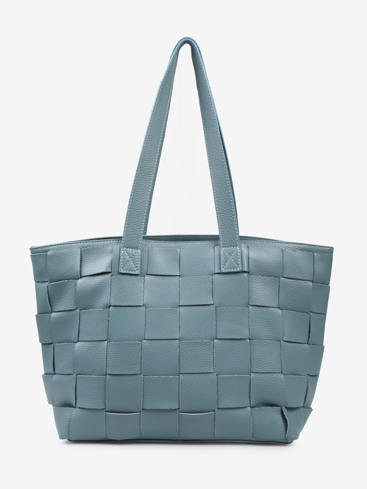 TOREBKA DAMSKA HEGO'S Milano 1670 MARTELLATO CELESTE