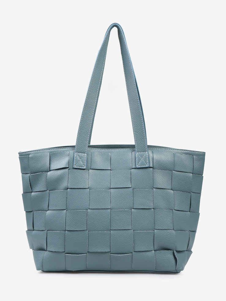 TOREBKA DAMSKA HEGO'S Milano 1670 MARTELLATO CELESTE