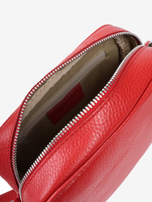 TOREBKA DAMSKA HEGO'S Milano 3215 MARTELLATO ROSSO