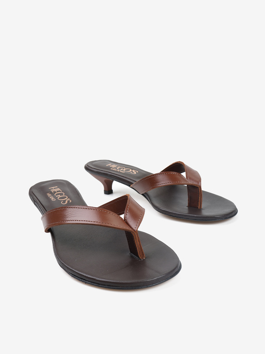 KLAPKI HEGO'S Milano 2486 NAPPA CIOCCOLATO