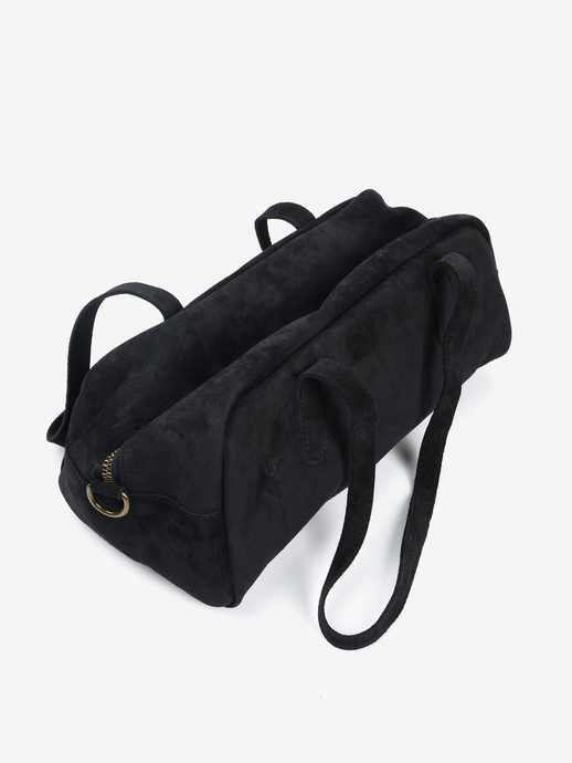 TOREBKA DAMSKA HEGO'S Milano 12192 CAMOSCIO NERO
