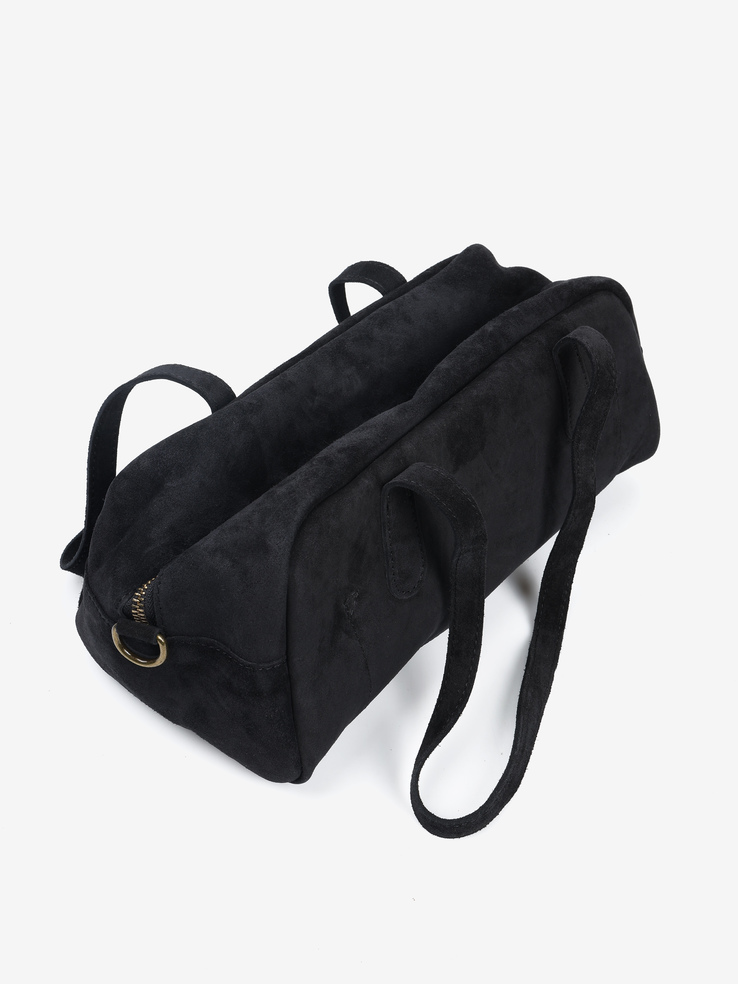 TOREBKA DAMSKA HEGO'S Milano 12192 CAMOSCIO NERO
