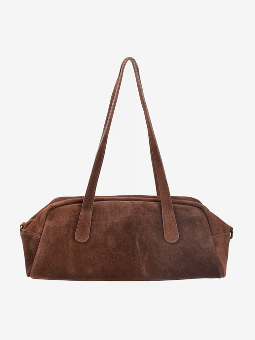 TOREBKA DAMSKA HEGO'S Milano 12192 CAMOSCIO MARRONE