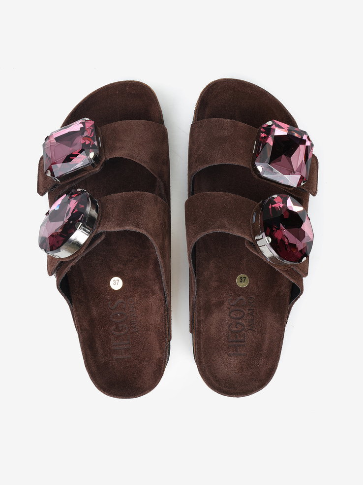 KLAPKI HEGO'S Milano FR-508 CROSTA T.MORO/BORDO