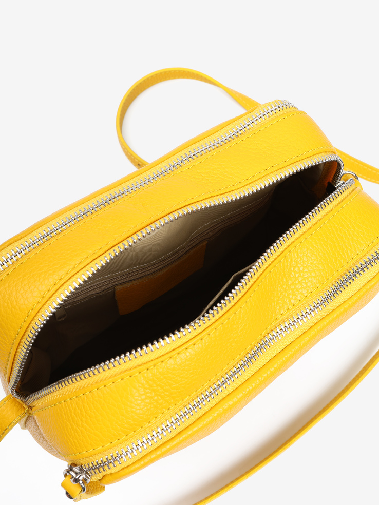 TOREBKA DAMSKA HEGO'S Milano 2113 MARTELLATO GIALLO