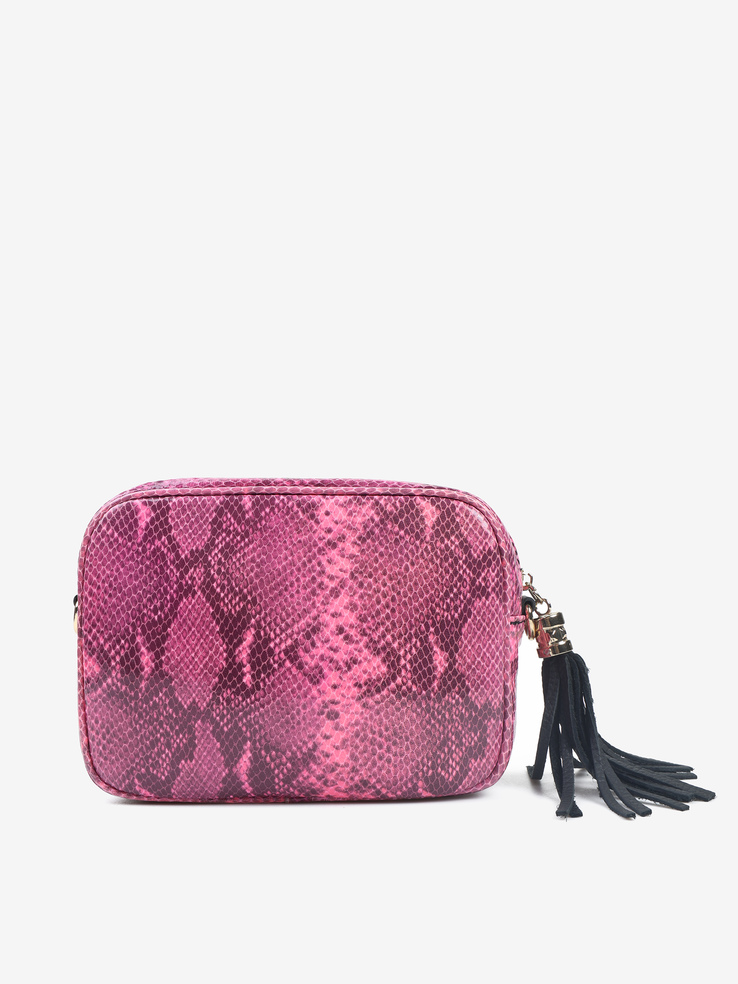 TOREBKA DAMSKA HEGO'S Milano 2110 PITONE FUXIA