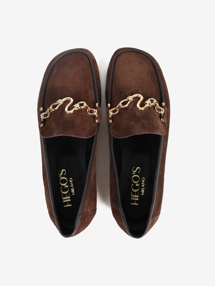 MOKASYNY HEGO'S Milano 2031 SILKY T.MORO