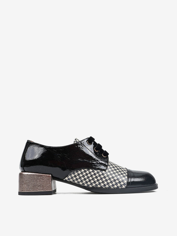 PÓŁBUTY HEGO'S Milano 9532GL NAPLAK NERO