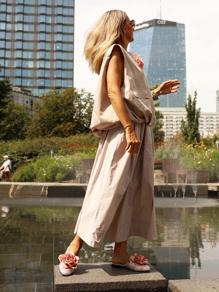 KLAPKI HEGO'S Milano 1968 STUOIA ROSA