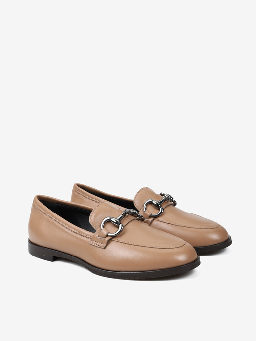 MOKASYNY HEGO'S Milano ALBA/M2 NAPPA TAUPE