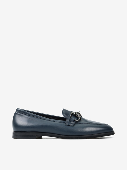 MOKASYNY HEGO'S Milano ALBA/M2 NAPPA BLU