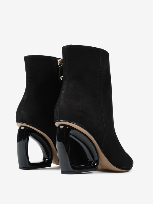 BOTKI HEGO'S Milano 2202-A16 NOBUCK PRETO