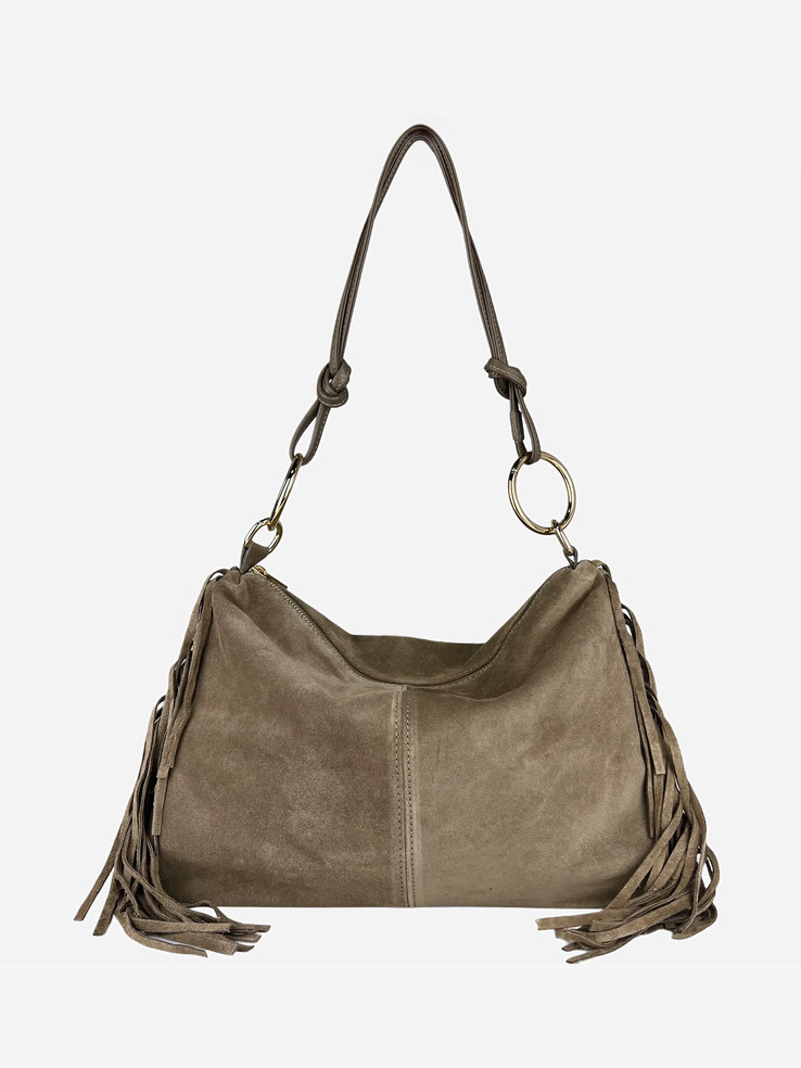 TOREBKA DAMSKA HEGO'S Milano 1147C CROSTA TAUPE